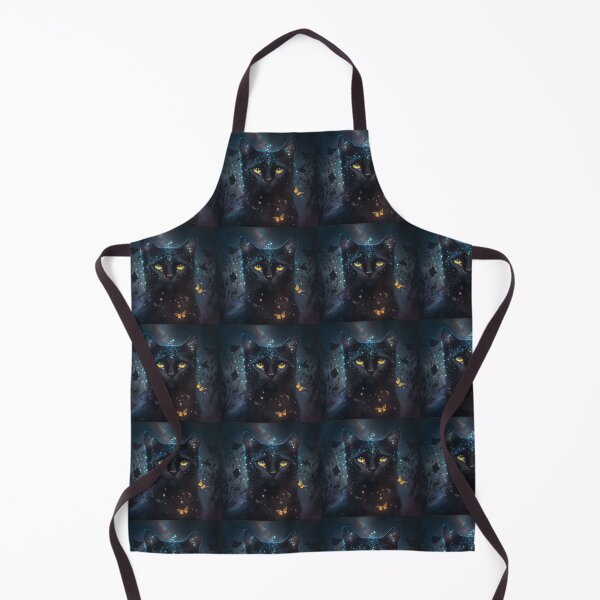 Item preview, Moon The Black Fairy Cat 12 designed and sold by idreamaboutcats.