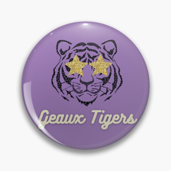 Louisiana State Purple Badge Reel LSU Badge Reel Nurse 