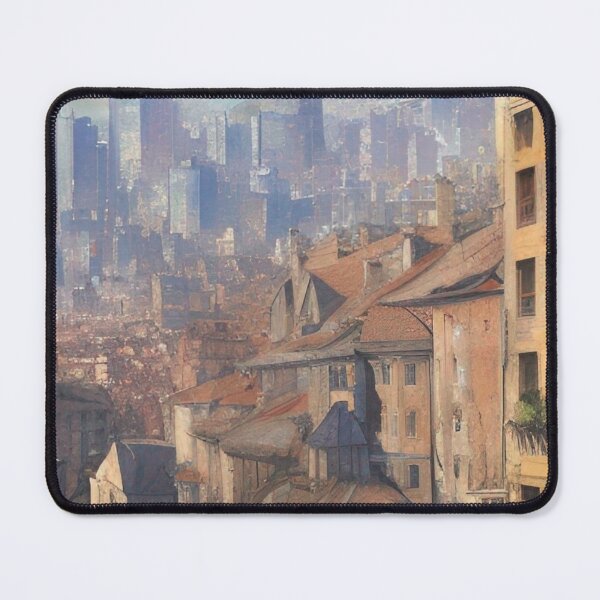 Item preview, Lyon City Skyline Art designed and sold by Places On Earth.