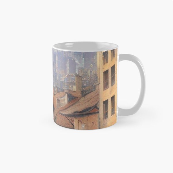 Item preview, Lyon City Skyline Art designed and sold by Places On Earth.
