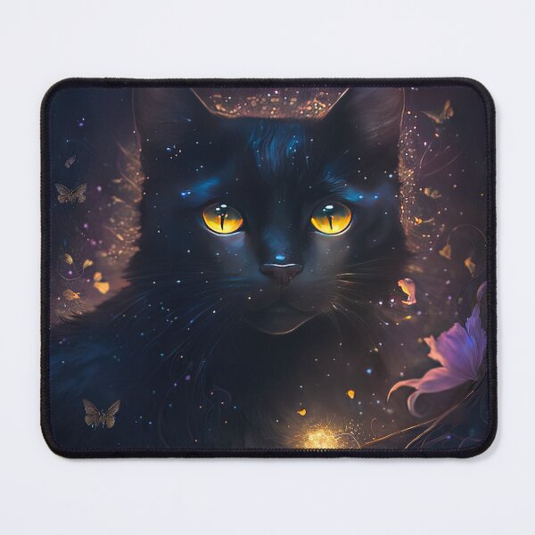 Item preview, Moon The Black Fairy Cat 14 designed and sold by idreamaboutcats.