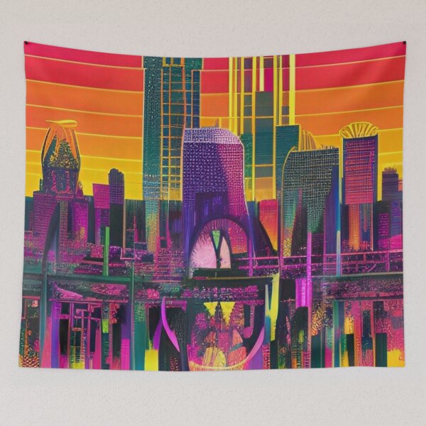 Item preview, Toledo Skyline designed and sold by Places On Earth.