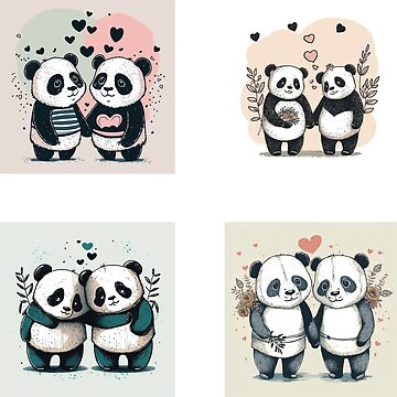 OOLY Playful Panda Stickers Set of 2 Sheets – Black Wagon Kids