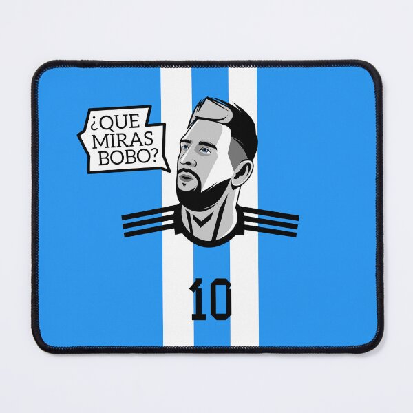 Item preview, LM #10 - Que Miras Bobo - ARG 22 Football designed and sold by LanaIllust.