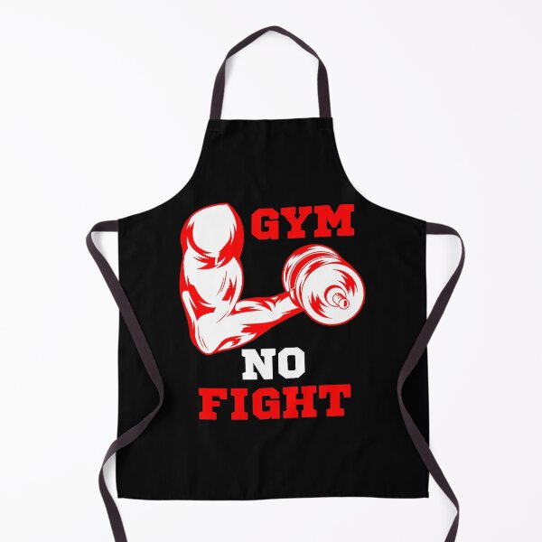 Item preview, Red Muscle Gym No Fight - Fitness Quotes designed and sold by natig-art-shop.