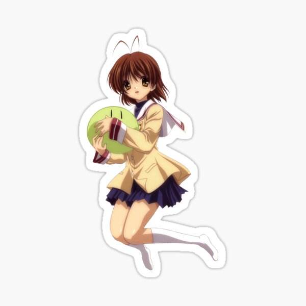 Nagisa Furukawa - Clannad Sticker for Sale by bian-ks