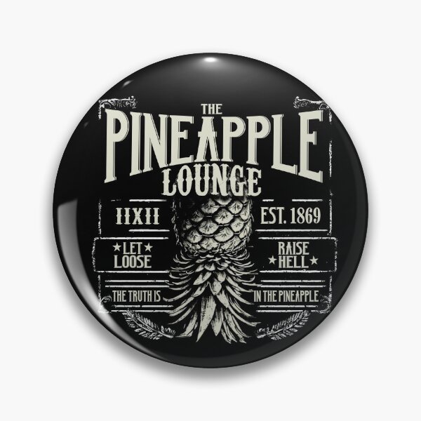 Item preview, Upside Down Pineapple Rugged Lounge Dive Bar Design designed and sold by culturestash.