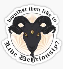Black Phillip Sticker