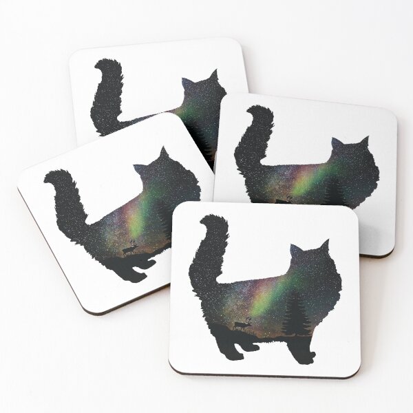 Item preview, Feline Milky Way designed and sold by chillaxcats.