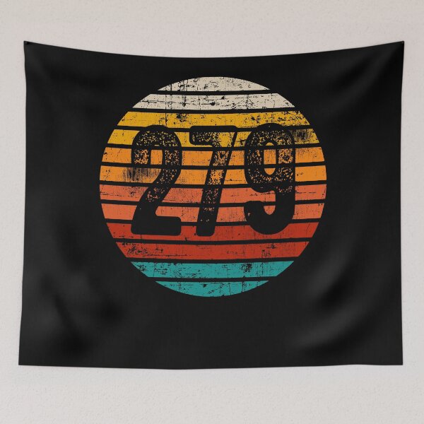 Item preview, Distressed Vintage Sunset 279 Area Code designed and sold by Gold Wings Tees.