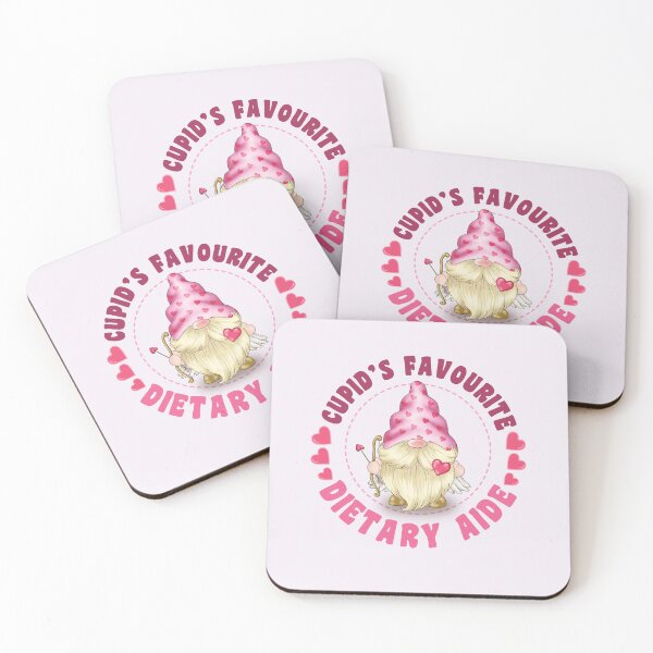 Item preview,  Cupid's Favourite Dietary Aide - Pink Gnome design for Valentines day designed and sold by TaraGbear.
