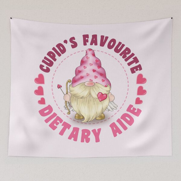 Item preview,  Cupid's Favourite Dietary Aide - Pink Gnome design for Valentines day designed and sold by TaraGbear.