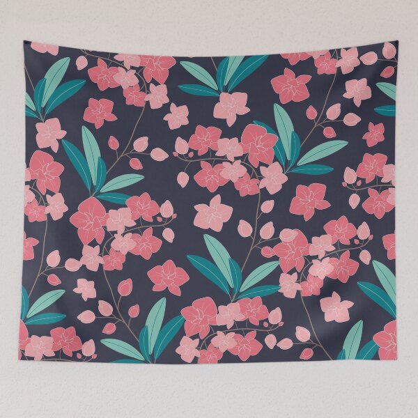 Item preview, Orchid Pattern designed and sold by Donkey's Salad.