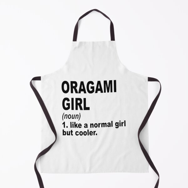 Item preview, Origami Girl Like A Normal Girl But Cooler,Origami Lovers Gift designed and sold by Dogs Geeky⭐⭐⭐⭐⭐.
