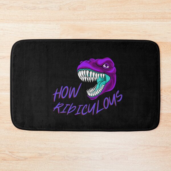 Item preview, How Ridiculous Rexy Merch sarcastic dinosaur designed and sold by ValleyDream.