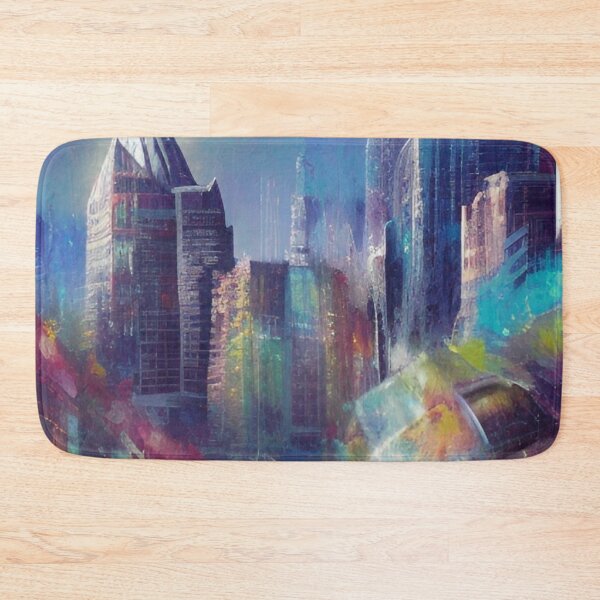 Item preview, Toledo Skyline Painting designed and sold by Places On Earth.