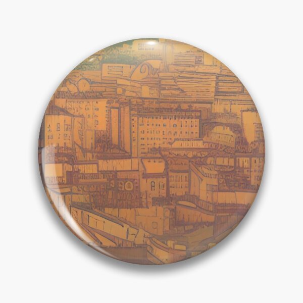 Artikelvorschau, Toledo-Skyline entworfen und verkauft von Places On Earth.