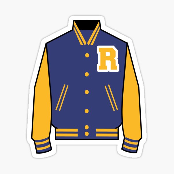 letterman jacket drawing