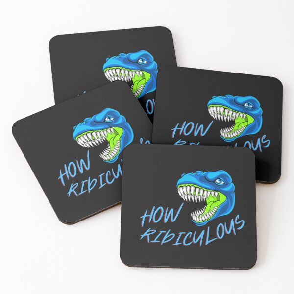 Item preview, How Ridiculous Rexy Merch sarcastic dinosaur designed and sold by ValleyDream.