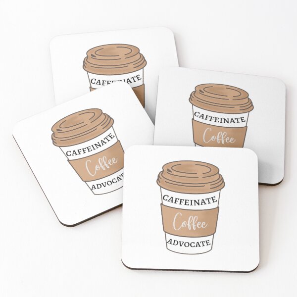 Item preview, Caffeinate And Advocate designed and sold by mystylecorner.