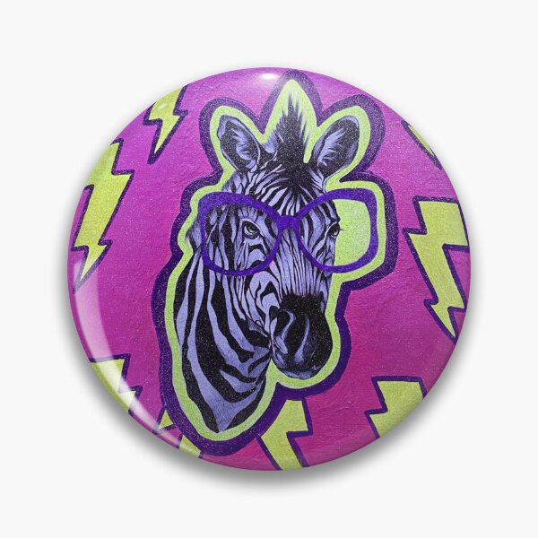 Item preview, Zebra Govinda with Glasses  designed and sold by Julyartstudio.