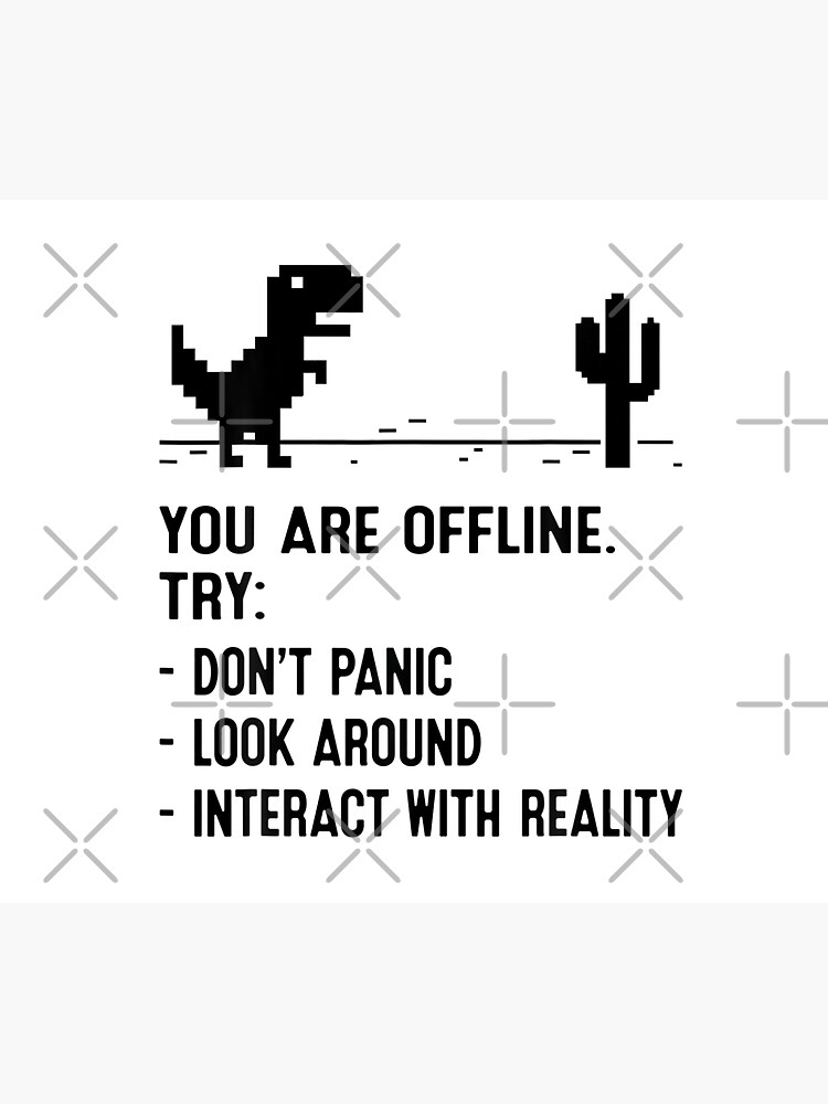 Offline dinosaur game : r/memes