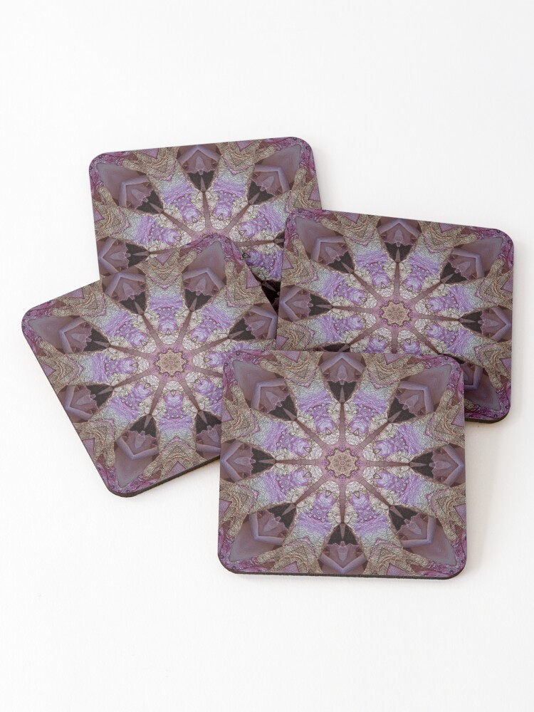 Thumbnail 1 of 5, Coasters (Set of 4), Silk Ribbons designed and sold by cat1932.
