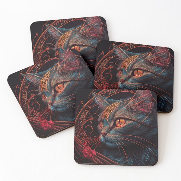 Item preview, Sagittarius Cat Archer Cat 4 designed and sold by idreamaboutcats.