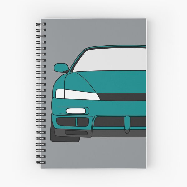 Item preview, Nissan Silvia S14 Kouki 200SX 240SX turquoise color designed and sold by EdimDesign.