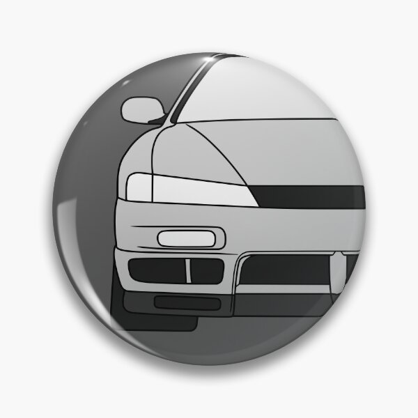 Item preview, Nissan Silvia S14 Kouki 200SX 240SX silver color designed and sold by EdimDesign.