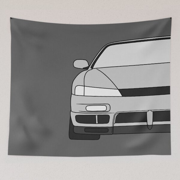 Item preview, Nissan Silvia S14 Kouki 200SX 240SX silver color designed and sold by EdimDesign.
