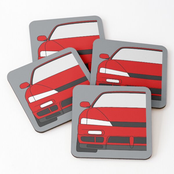 Item preview, Nissan Silvia S14 Kouki 200SX 240SX red color designed and sold by EdimDesign.