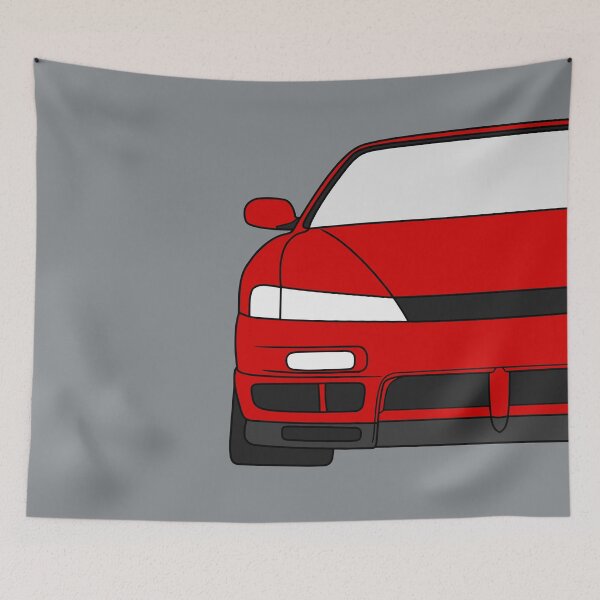 Item preview, Nissan Silvia S14 Kouki 200SX 240SX red color designed and sold by EdimDesign.