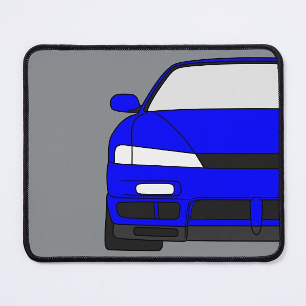 Item preview, Nissan Silvia S14 Kouki 200SX 240SX blue color designed and sold by EdimDesign.