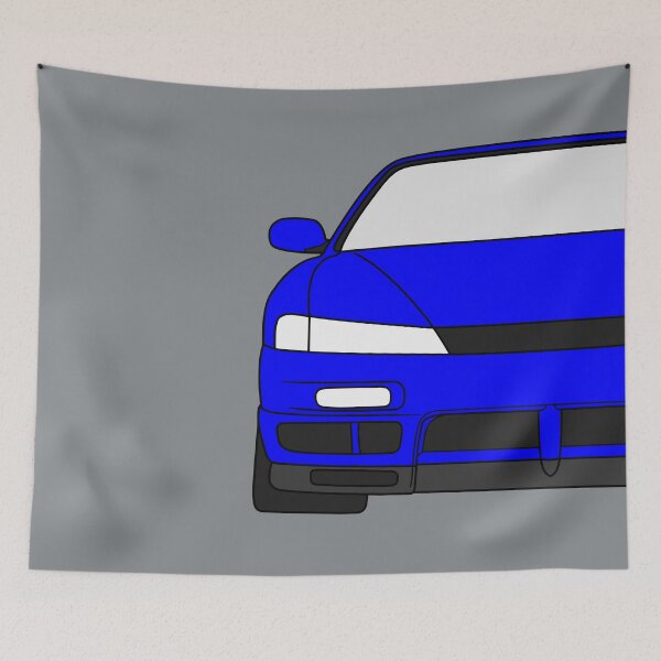 Item preview, Nissan Silvia S14 Kouki 200SX 240SX blue color designed and sold by EdimDesign.