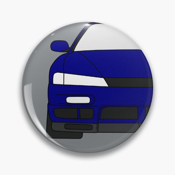 Item preview, Nissan Silvia S14 Kouki 200SX 240SX blue color designed and sold by EdimDesign.