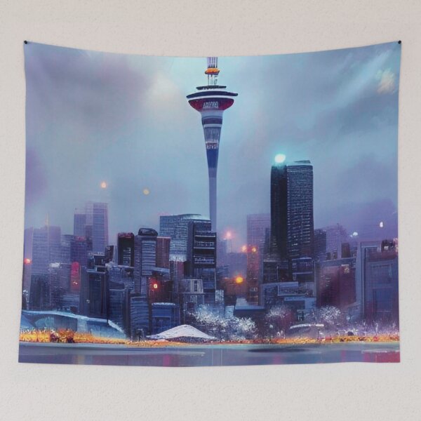 Item preview, Auckland Skyline designed and sold by Places On Earth.