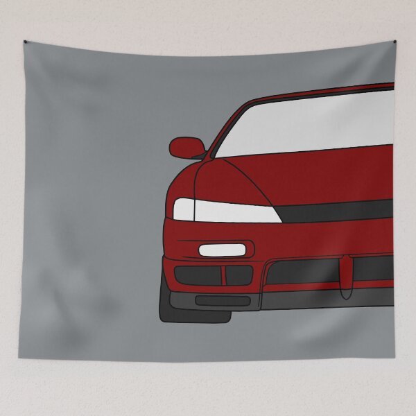 Item preview, Nissan Silvia S14 Kouki 200SX 240SX bordeaux color designed and sold by EdimDesign.