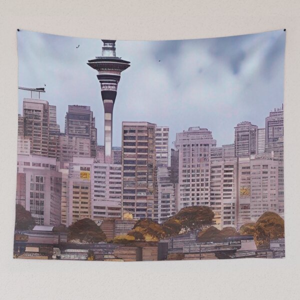 Item preview, Auckland City Skyline  designed and sold by Places On Earth.