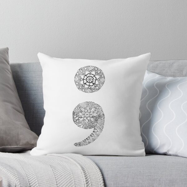 Item preview, Patterned Semicolon designed and sold by LegendOfZeldy.