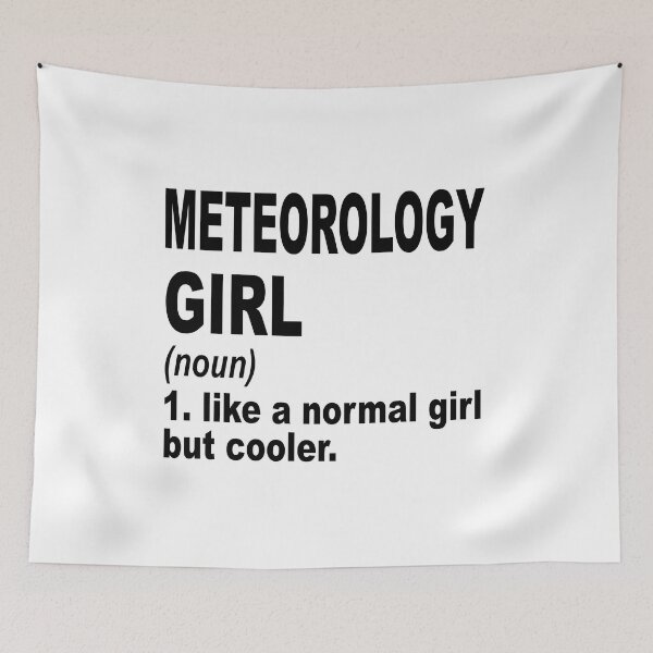 Item preview, Meteorology Girl Like A Normal Girl But Cooler,Meteorology Lovers Gift designed and sold by Dogs Geeky⭐⭐⭐⭐⭐.