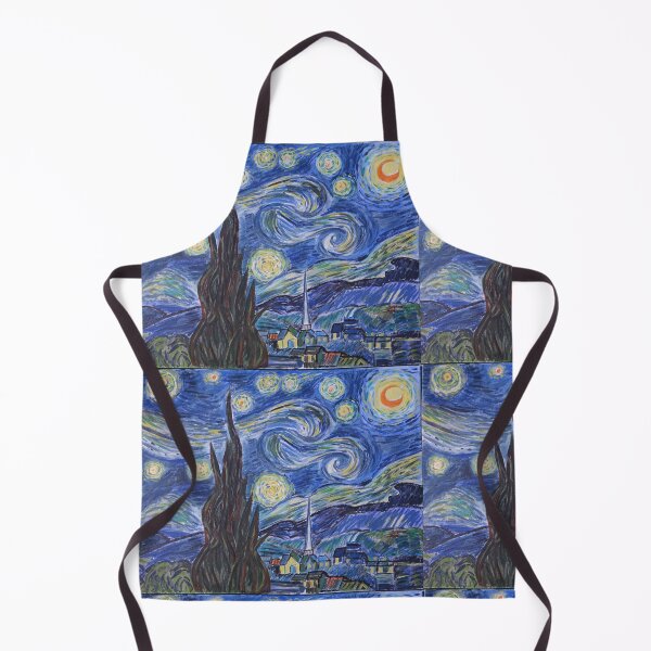Item preview, Starry Night, art by Van Gogh. Acrylic painting, reproducton designed and sold by naturematters.