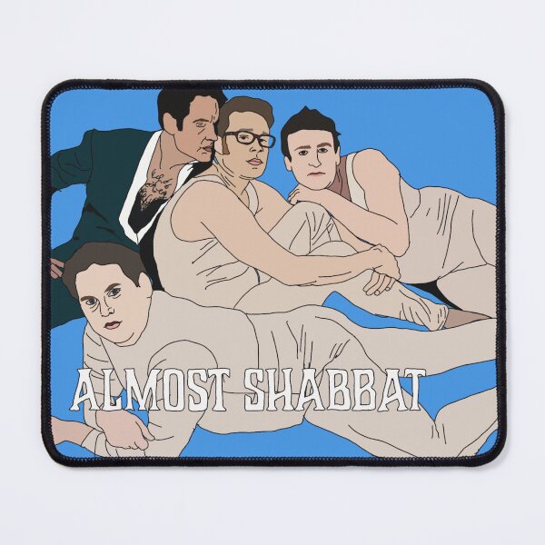 Item preview, Paul Rudd, Seth Rogen, Jason Segel, Jonah Hill -Almost Shabbat. designed and sold by marnilauren.