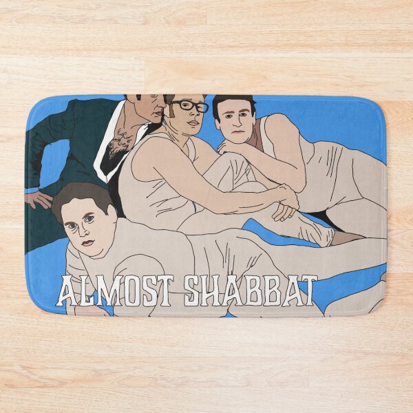 Item preview, Paul Rudd, Seth Rogen, Jason Segel, Jonah Hill -Almost Shabbat. designed and sold by marnilauren.