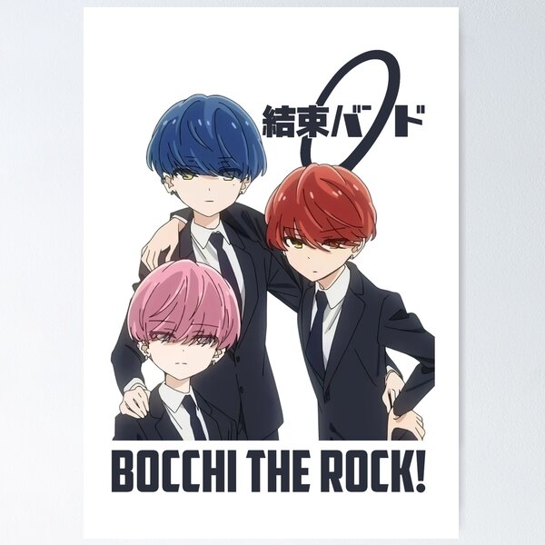 Hitori Bocchi the Rock' Poster, picture, metal print, paint by The Artz