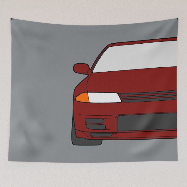 Item preview, Nissan Skyline R32 GTR bordeaux color designed and sold by EdimDesign.
