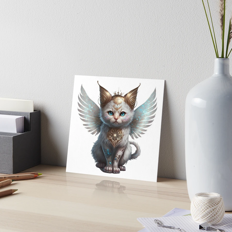 Mother Cat & Kitten Sculpture – Wild Wings