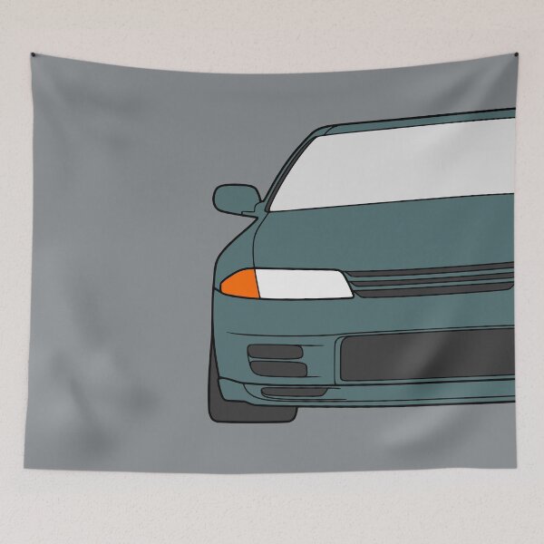 Item preview, Nissan Skyline R32 GTR dark green color designed and sold by EdimDesign.