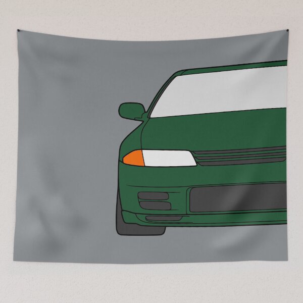 Item preview, Nissan Skyline R32 GTR green color designed and sold by EdimDesign.