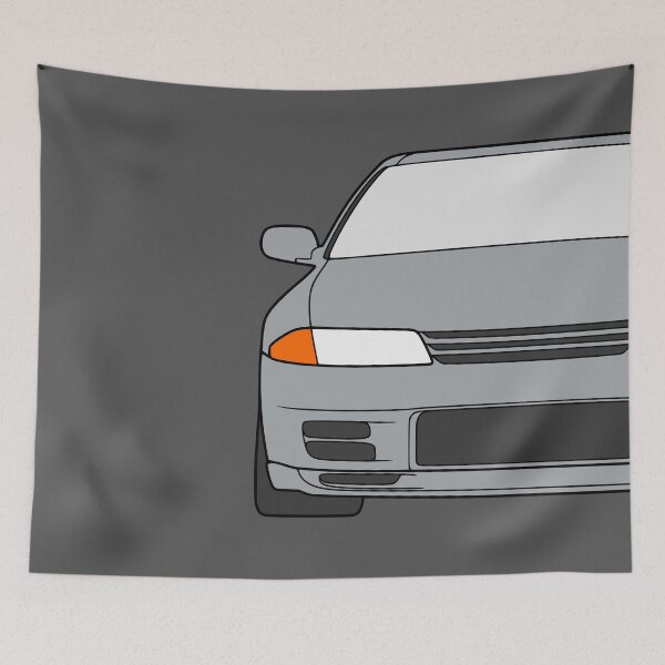 Item preview, Nissan Skyline R32 GTR silver color designed and sold by EdimDesign.
